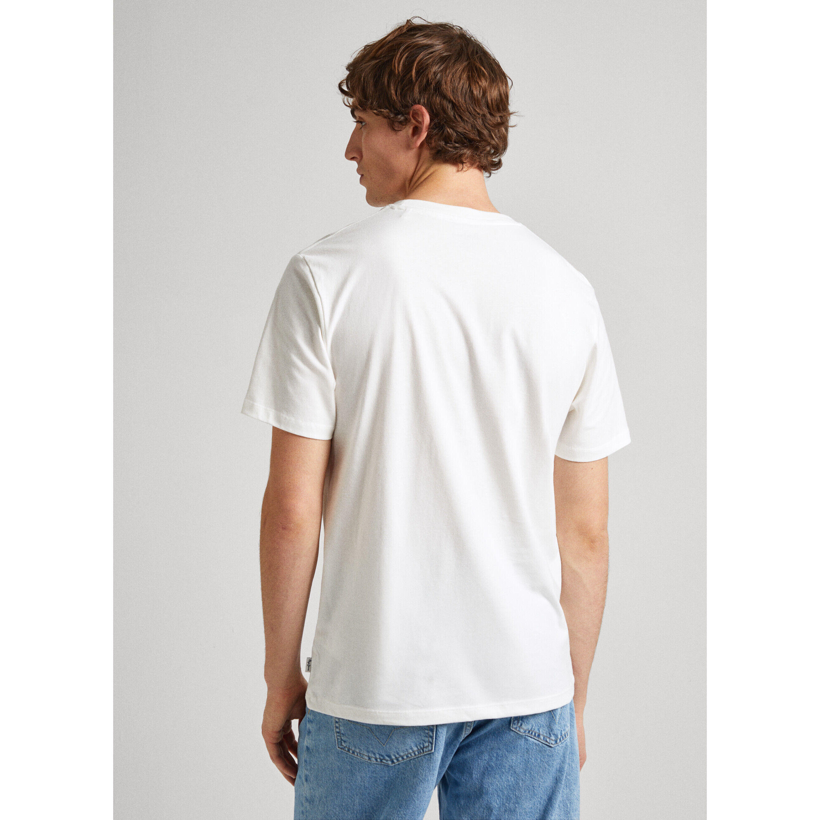 Camisetas para Hombre Pepe jeans  Blanco 5/6
