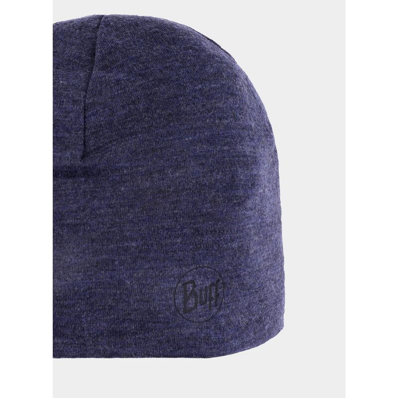 Czapka Merino Midweight Beanie - Melange Night Blue