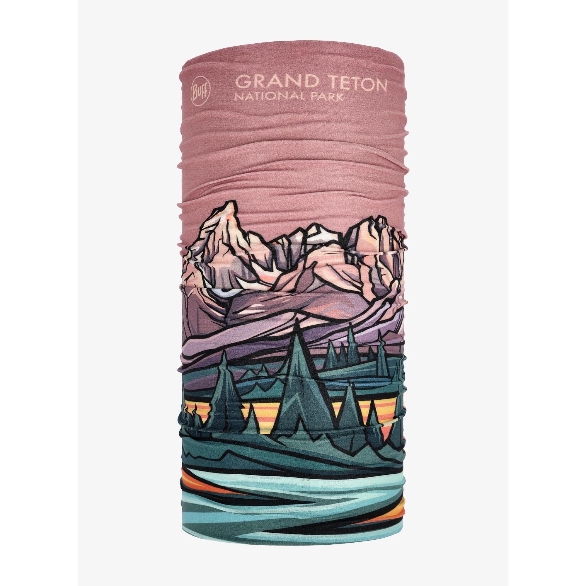 Chusta wielofunkcyjna Buff Coolnet UV National Parks - grand teton