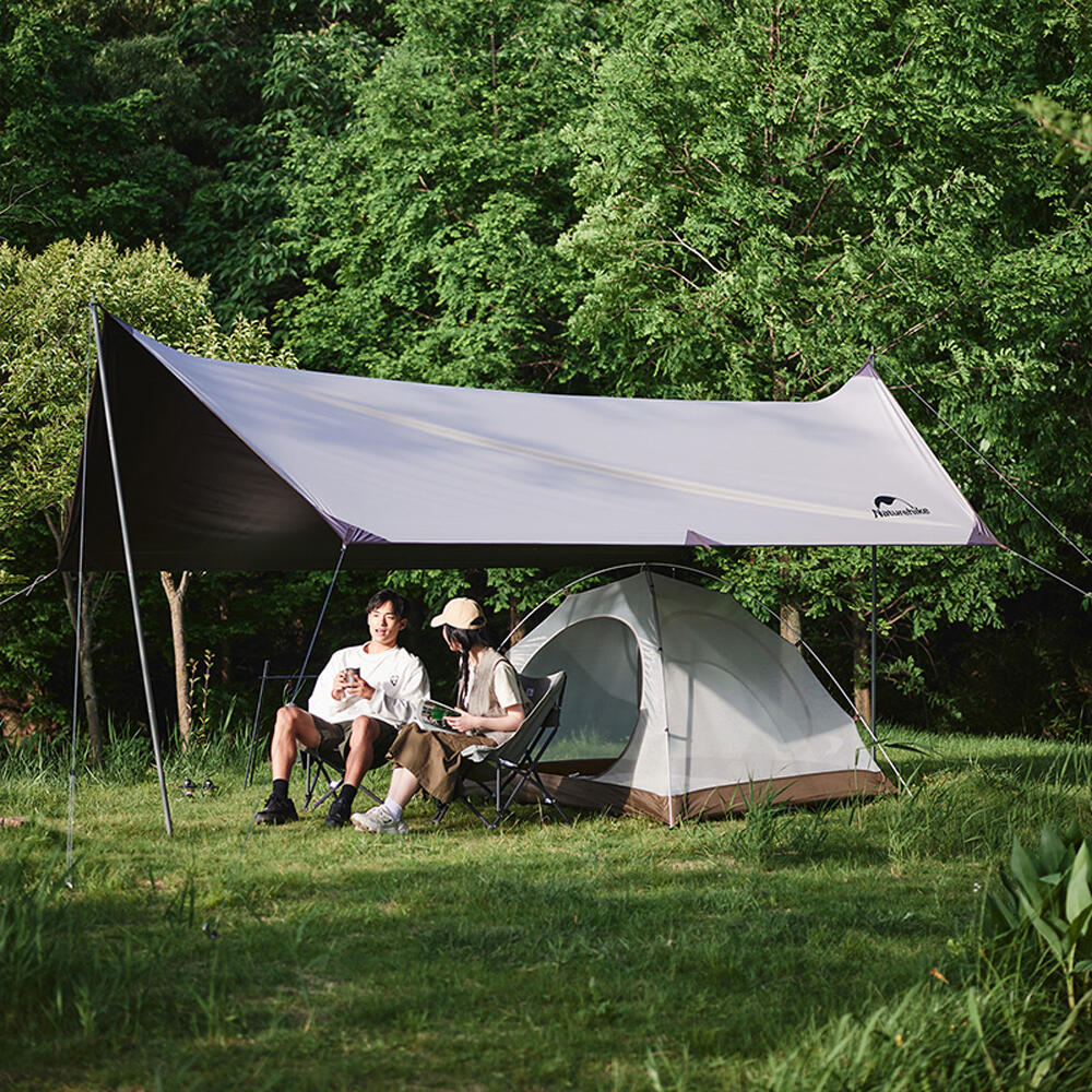 Turistický stanYunchuan 3 CNK2300ZP024 3 osoby šedá 7/7