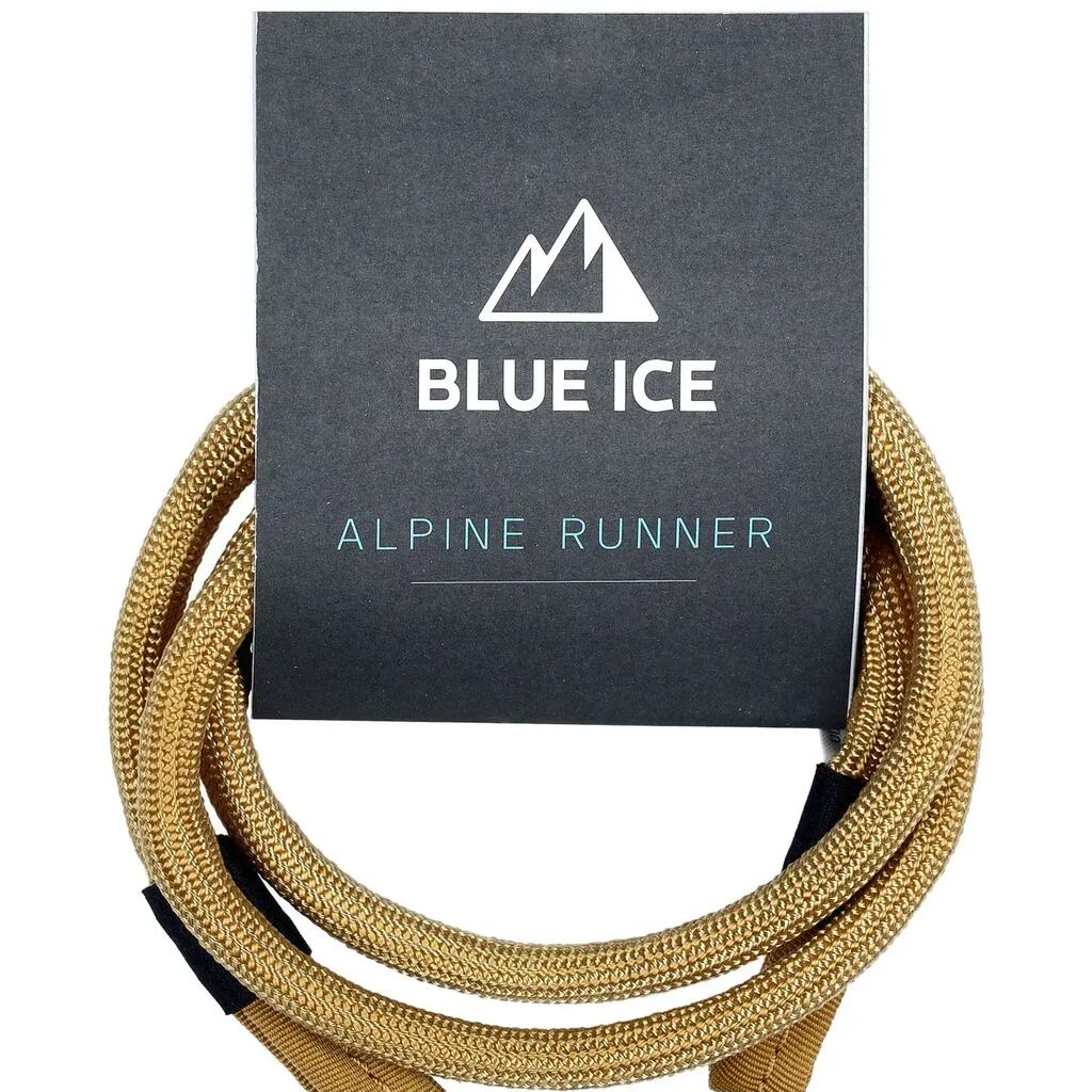 Alpine Runner 90 cm Blue Ice Yellow Aramid Single Strand Lightweight