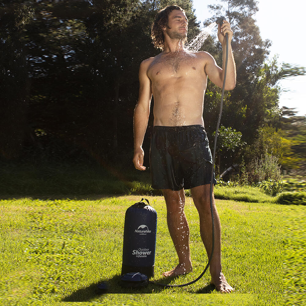 Naturehike Portable camping shower bag - 11 L PVC 4/6