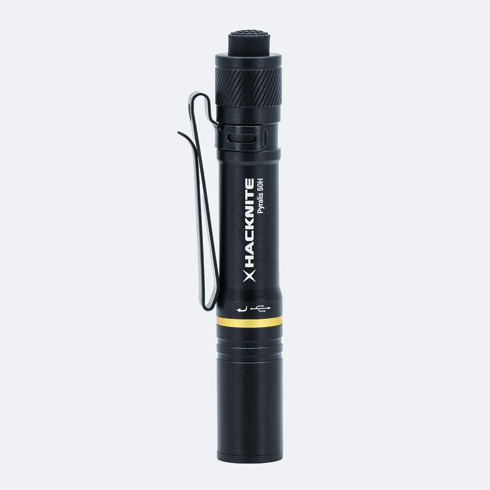 LED-zaklamp - 50 Lumen - PYRALIS 50H - hybride oplaadbaar en batterijen 2/4