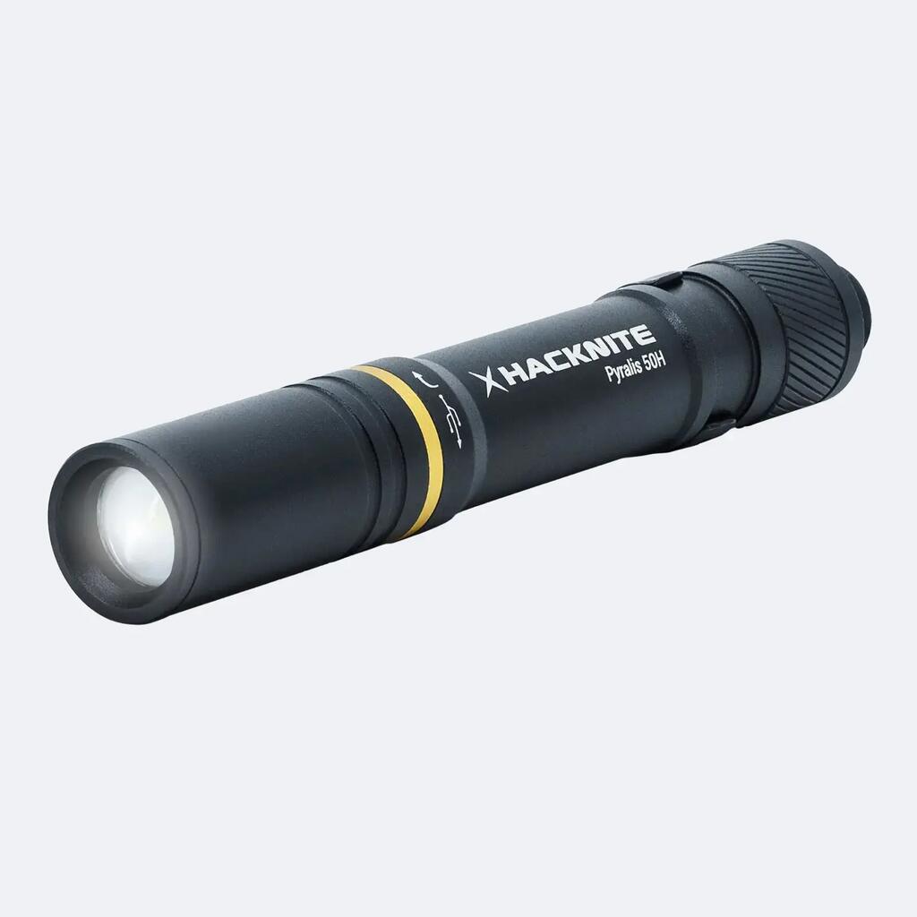 Rechargeable flashlight Hacknite Hybride Pyralis 50H