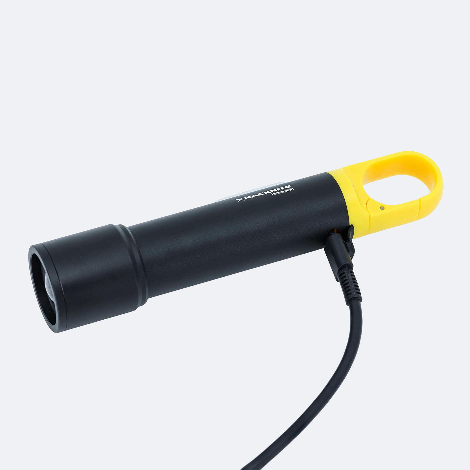 Lampe Torche LED  - 600 Lumens - HOTINUS 600R - Double éclairage - Mousqueton 4/6