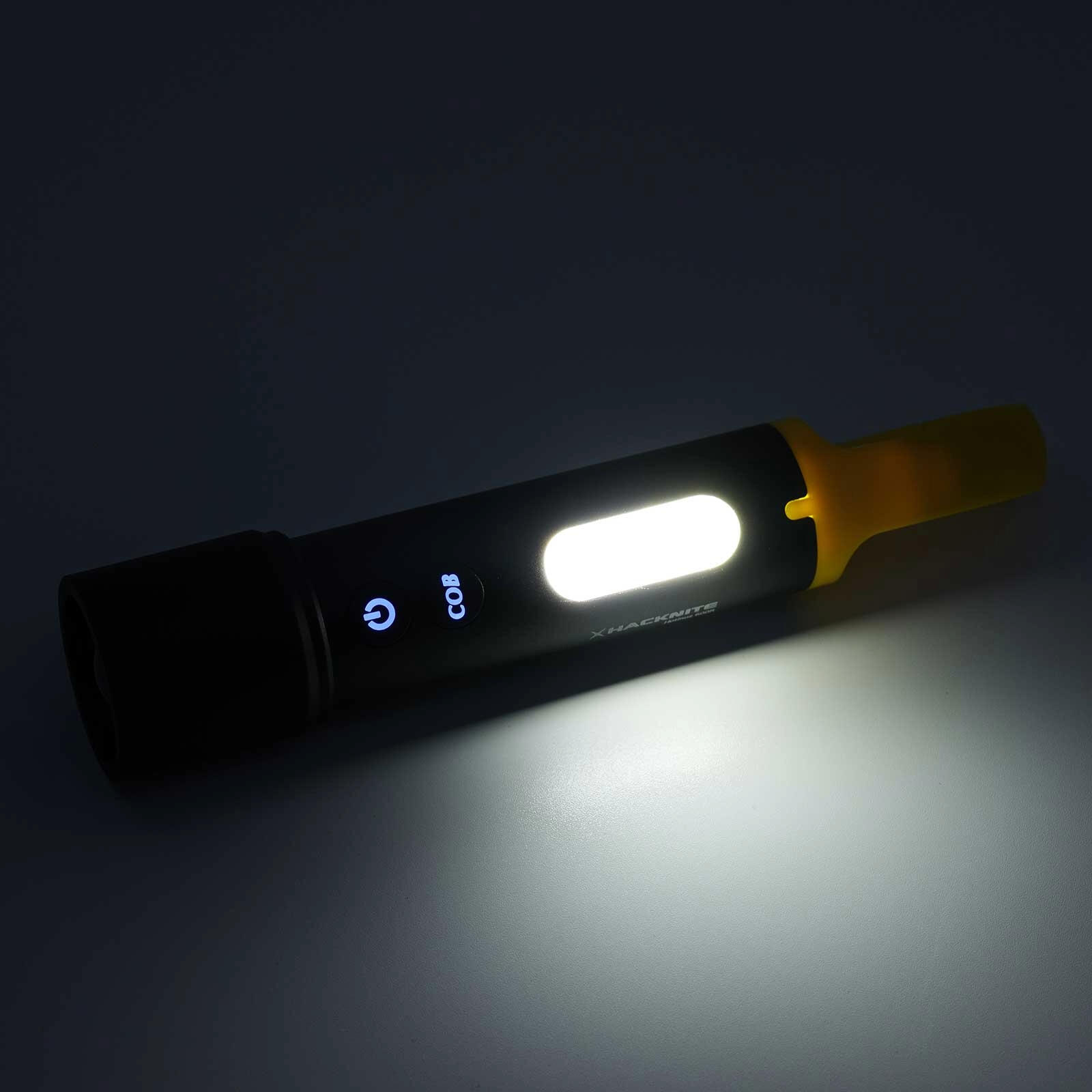 Lampe Torche LED  - 600 Lumens - HOTINUS 600R - Double éclairage - Mousqueton 5/6