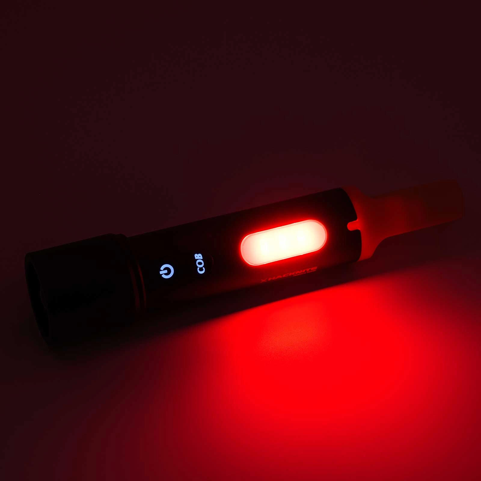 Lampe Torche LED  - 600 Lumens - HOTINUS 600R - Double éclairage - Mousqueton 6/6