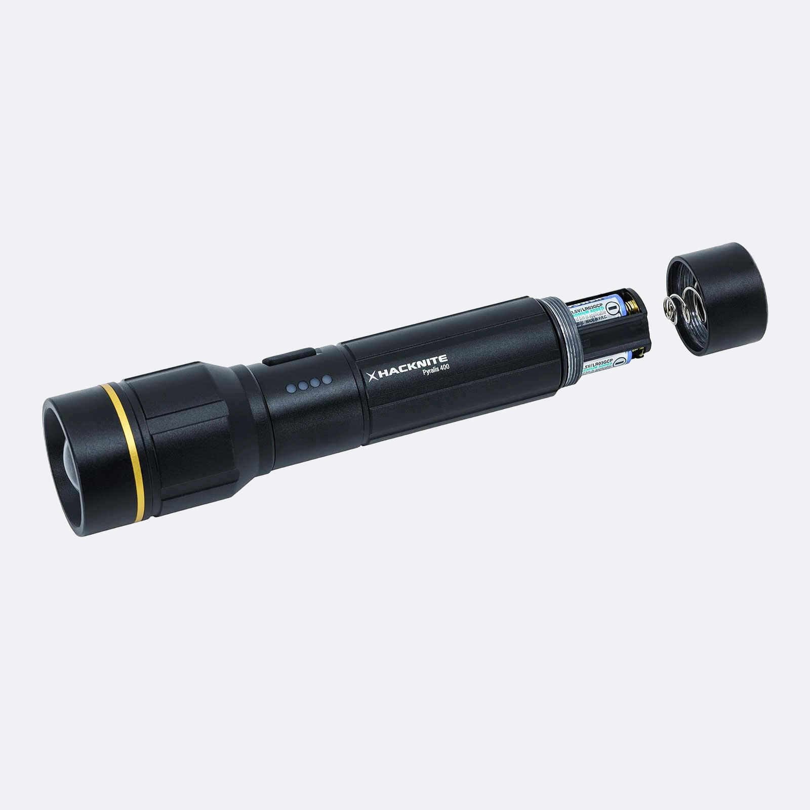 Lampe Torche LED - 400 Lumens - PYRALIS 400 - avec zoom axial 3/4