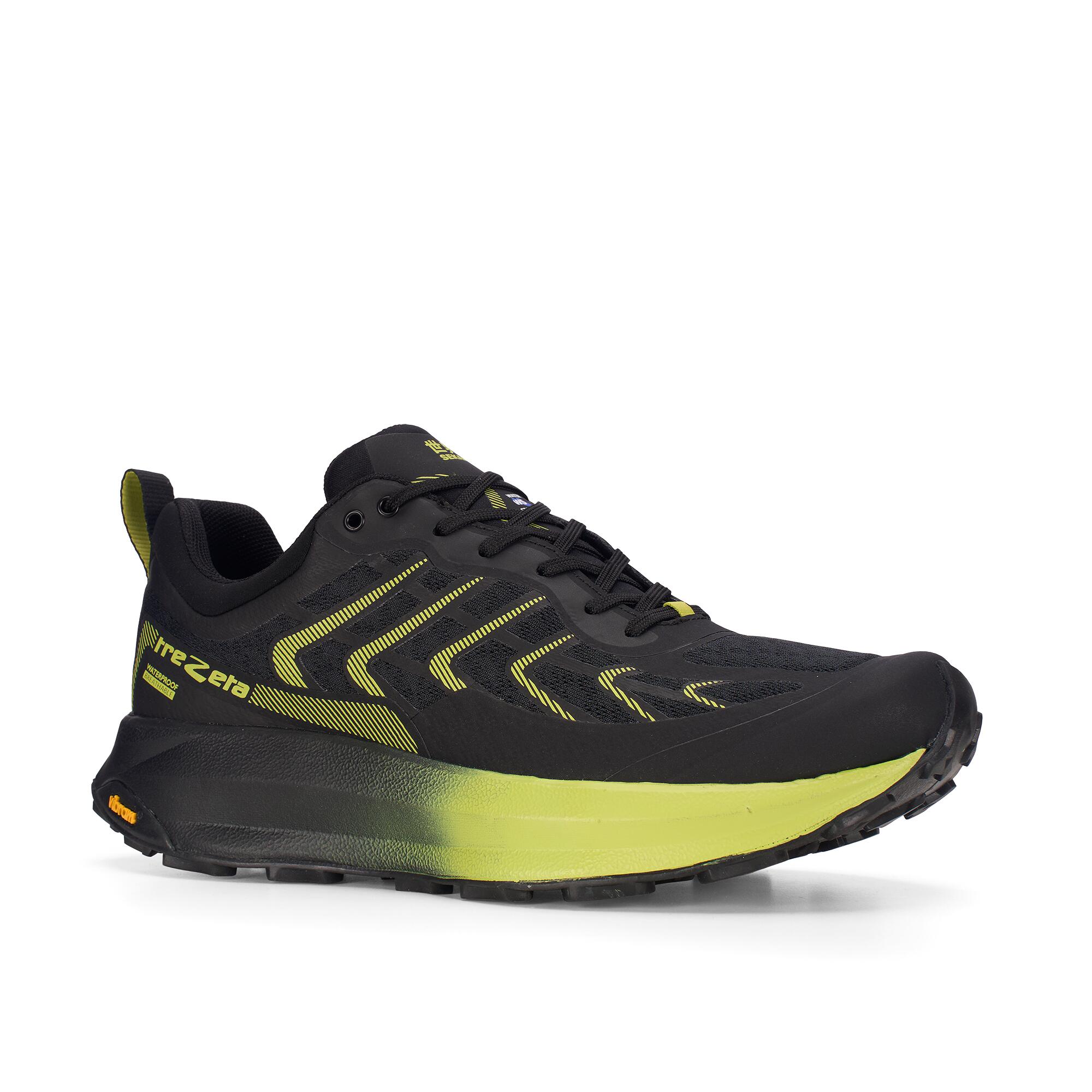 Scarpa Uomo leggera e versatile  SEKAI WP BLACK LIME 3/7