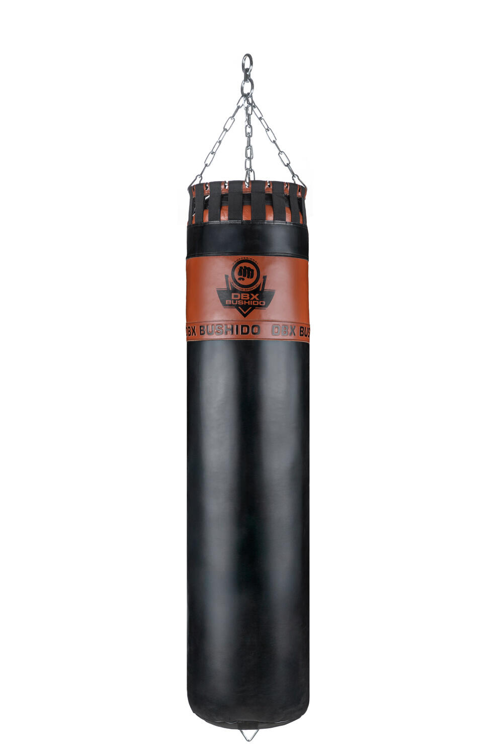 DBX BUSHIDO Profesionální kožený boxovací pytel Sovereign 160/45cm prázdný