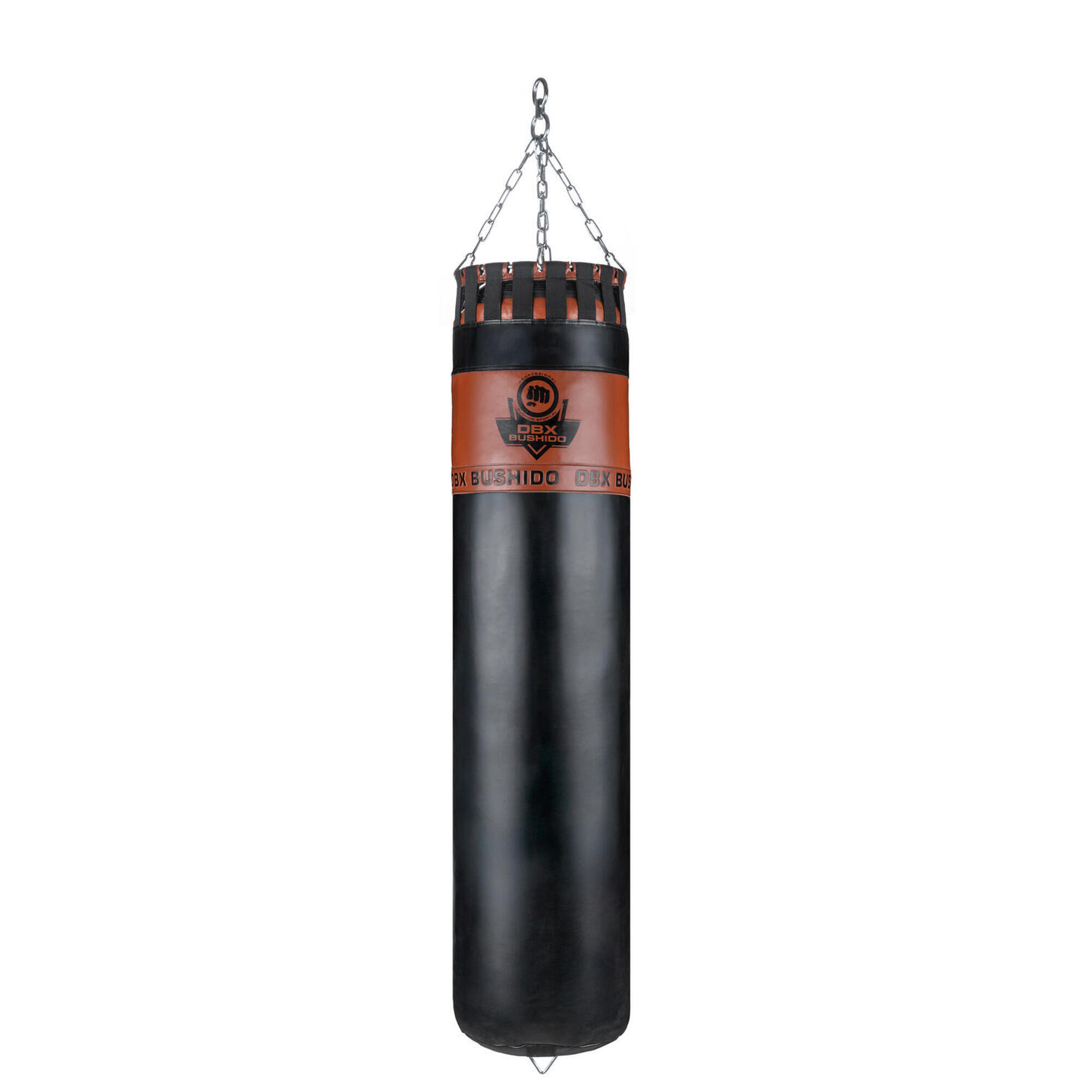 DBX BUSHIDO Profesionální kožený boxovací pytel DBX BUSHIDO Sovereign 160/45cm prázdný