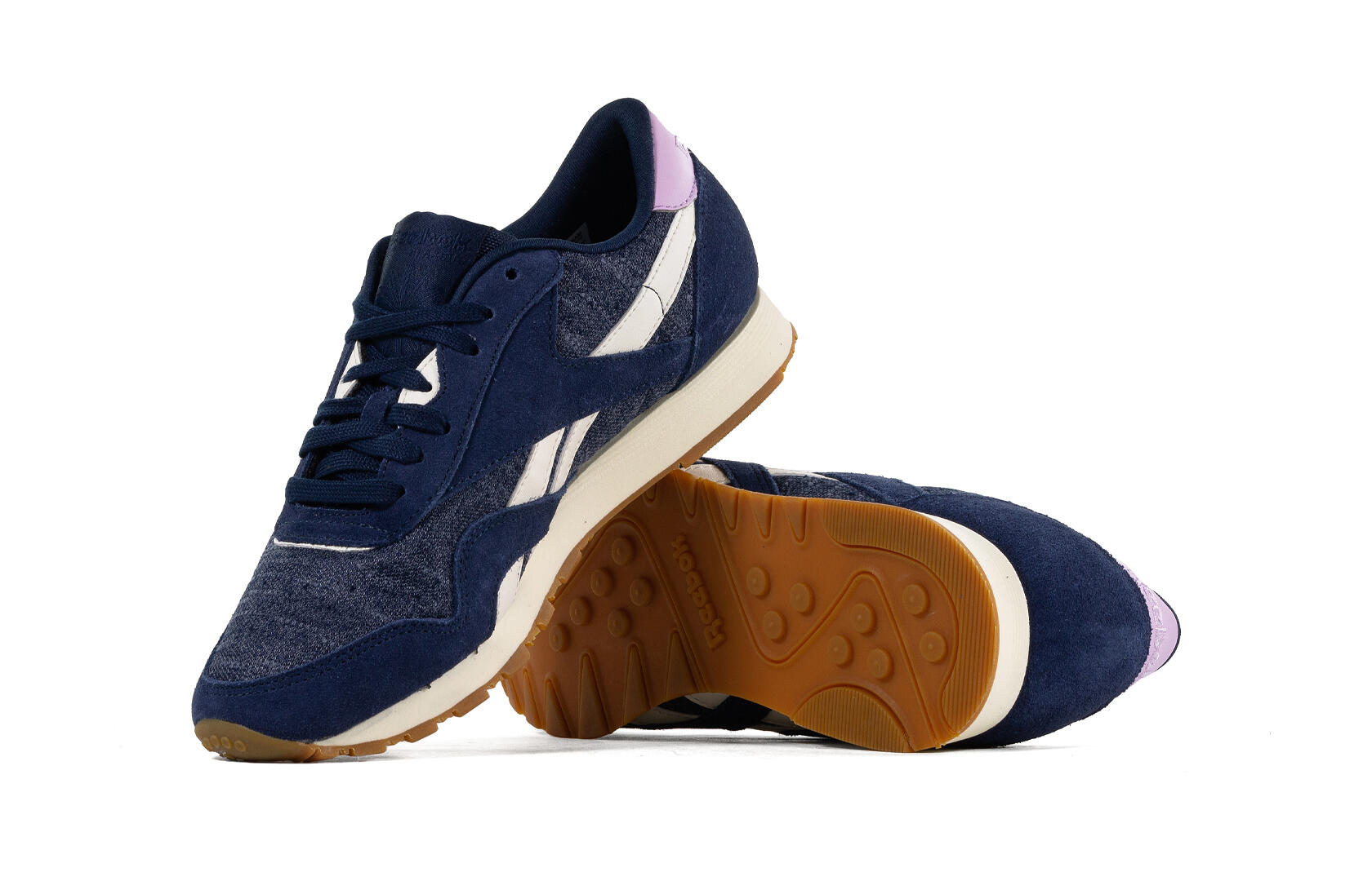 Buty na co dzień damskie REEBOK CL NYLON WR skóra 4/4
