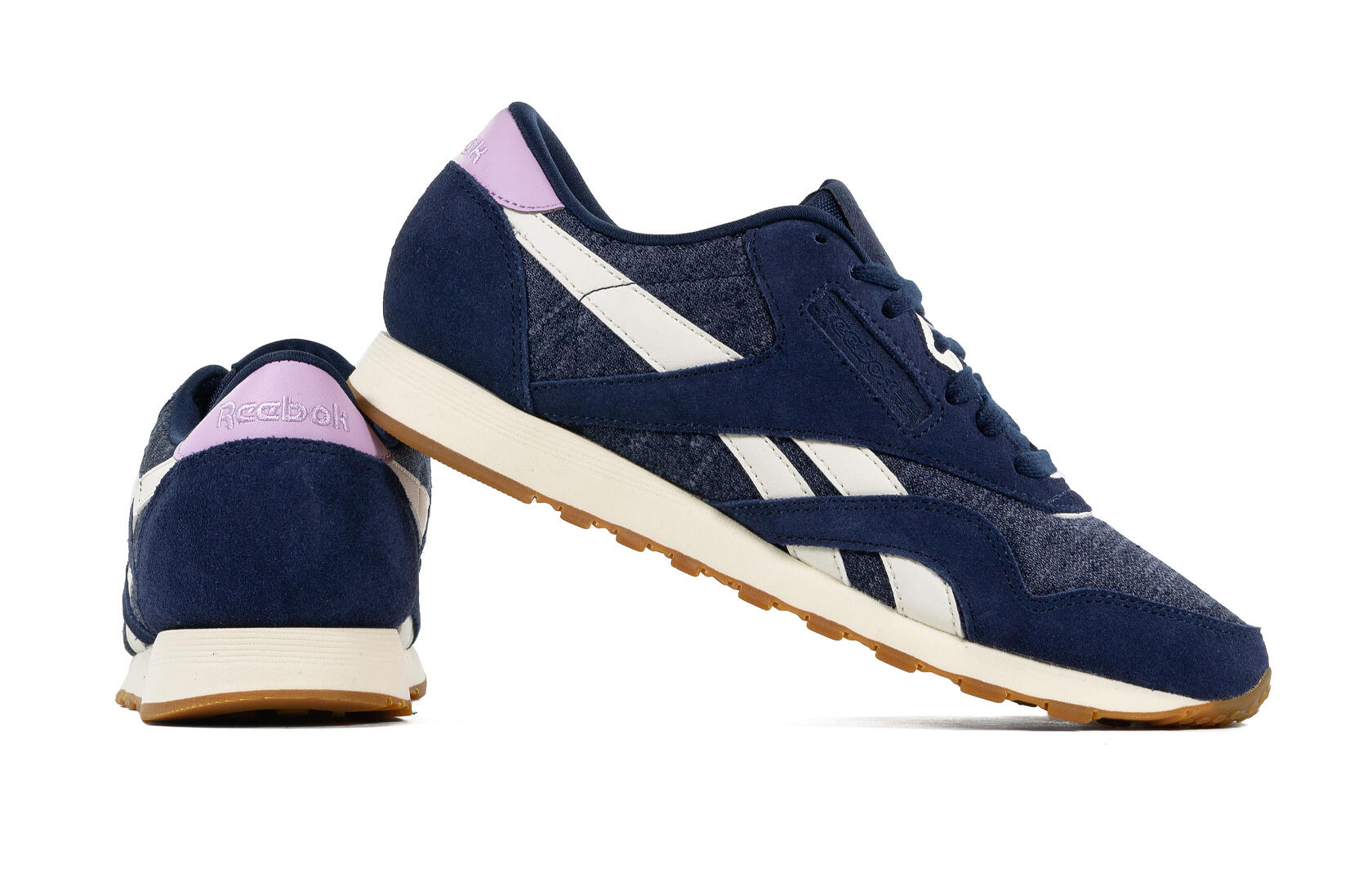 Buty na co dzień damskie REEBOK CL NYLON WR skóra 3/4