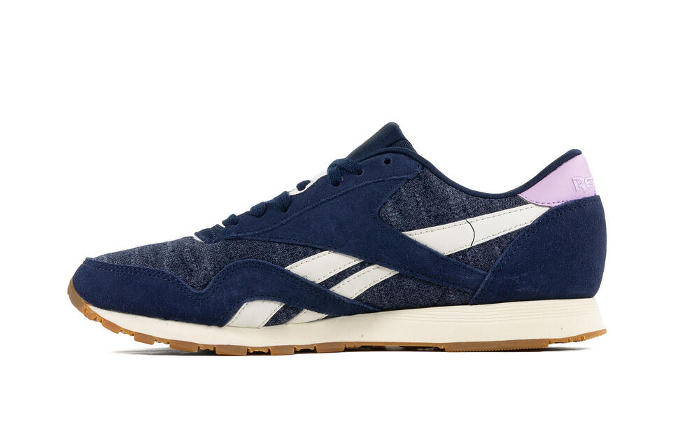 Buty na co dzień damskie REEBOK CL NYLON WR skóra