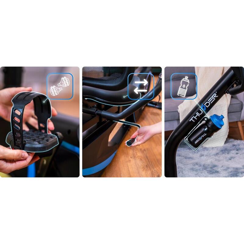 Horizontální stacionární elektromagnetický rotoped Thunder OPAL