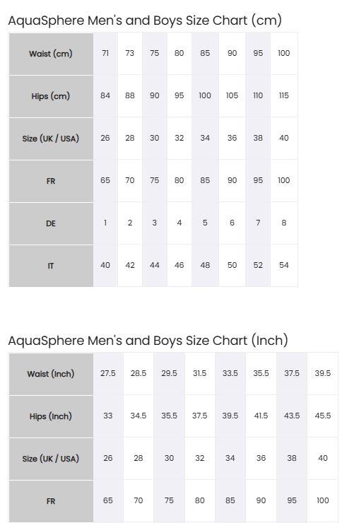 Aqua Sphere Men's Essentials Jammer - Black / Light Blue 4/4