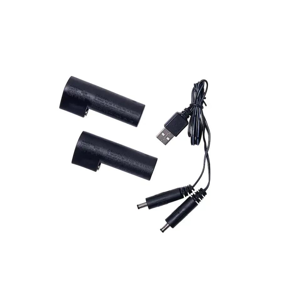 Comfort Verwarmde Sokken - 1 paar batterijen Volwassenen 4/6