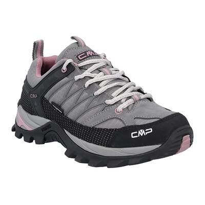 Scarpe Da Trekking Pelle Scamosciata Taglio BassoDonna CMP Rigel Nero Rosa