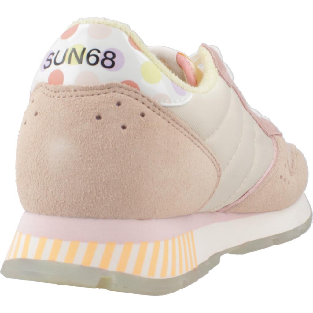 Baskets Sun68 Modèle Ally Candy Cane Couleur Rose 3/5