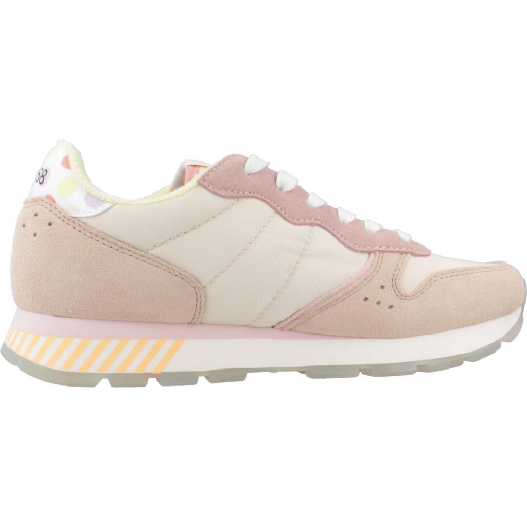 Baskets Sun68 Modèle Ally Candy Cane Couleur Rose 4/5