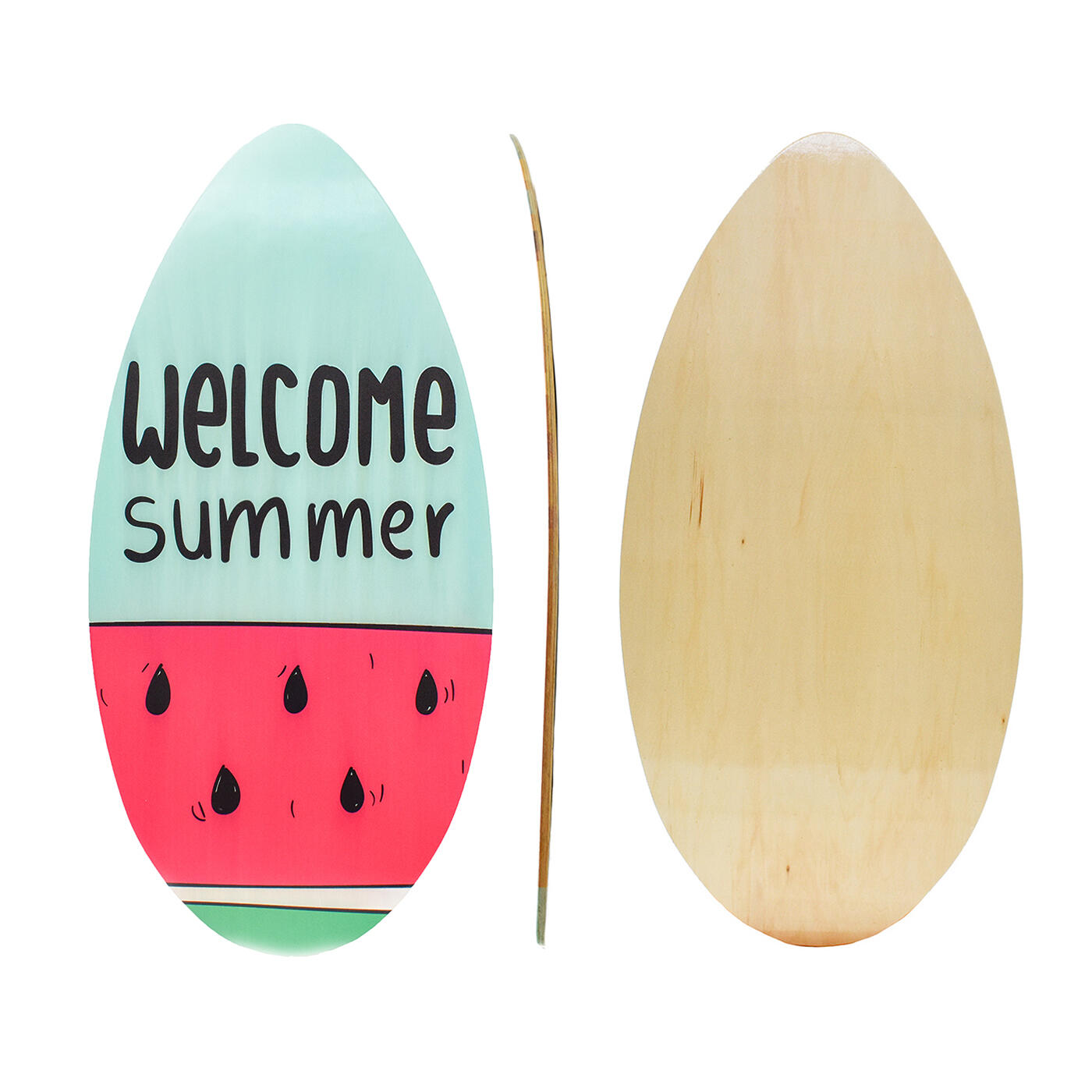 9WS Skim board in legno 41'' pasteque