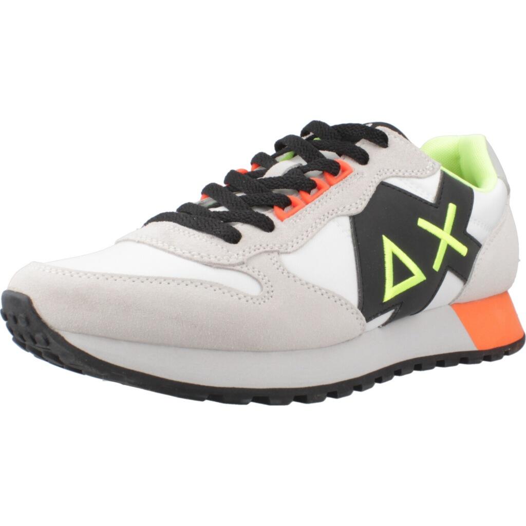 SUN68 Scarpe Da Ginnastica Sun68 Modello Jaki Fluo Colore Bianco
