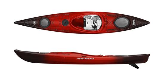 Kajak jednoosobowy Wave Sport Hydra 125 CORE
