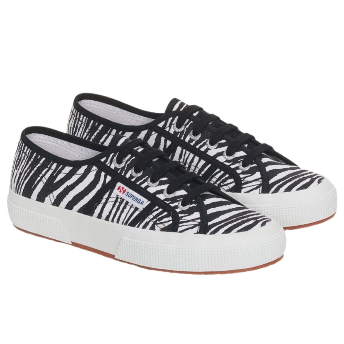 Baskets femme Superga 2750 Zebra Print 2/6