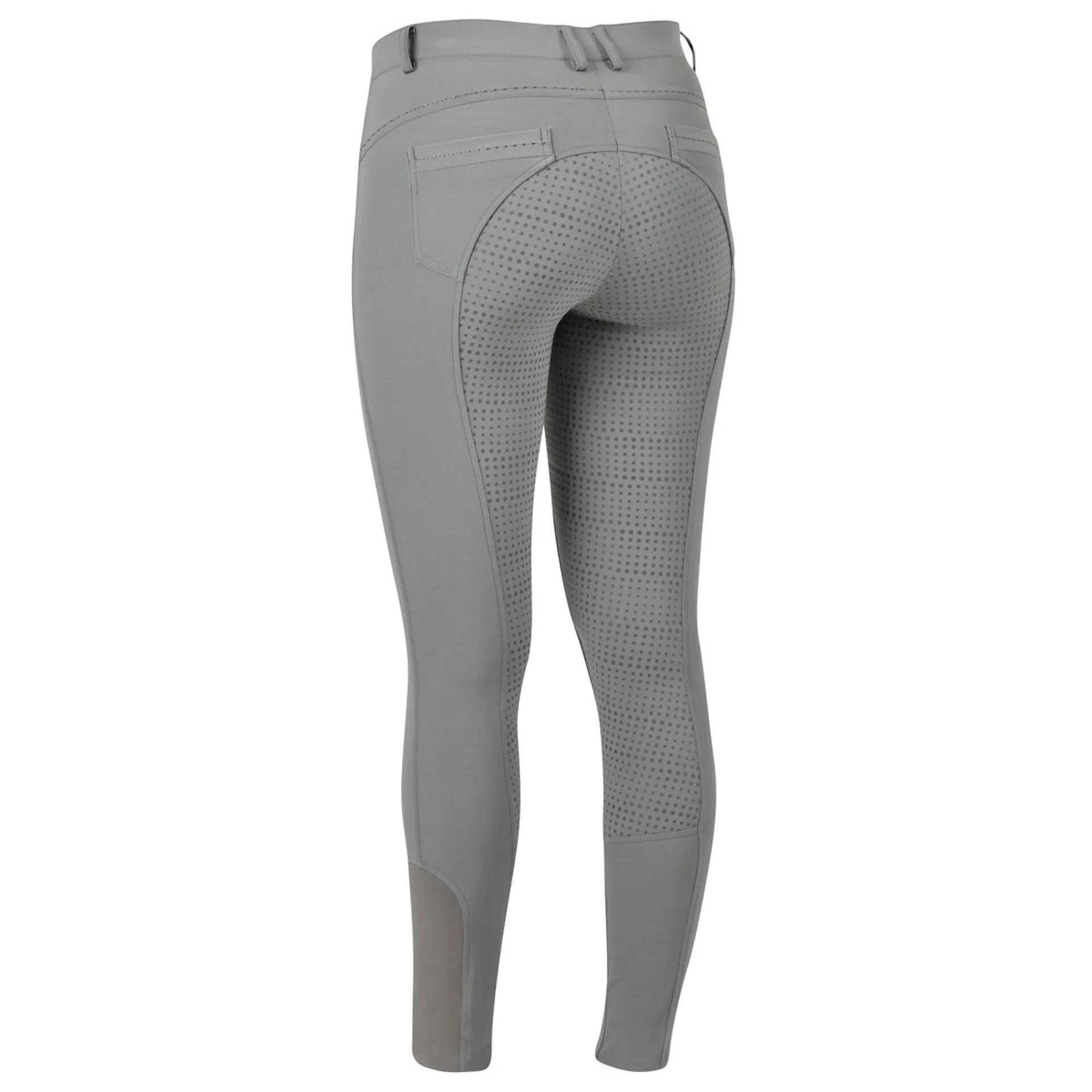 Pantaloni da equitazione full grip da donna Dublin Shelby 2/2