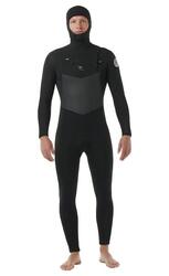 Combinaison surf homme - zip poitrine - Dawn Patrol 5/4 mm avec doublure