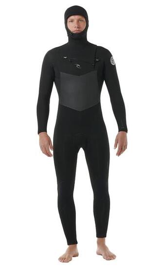 Combinaison surf homme - zip poitrine - Dawn Patrol 5/4 mm avec doublure