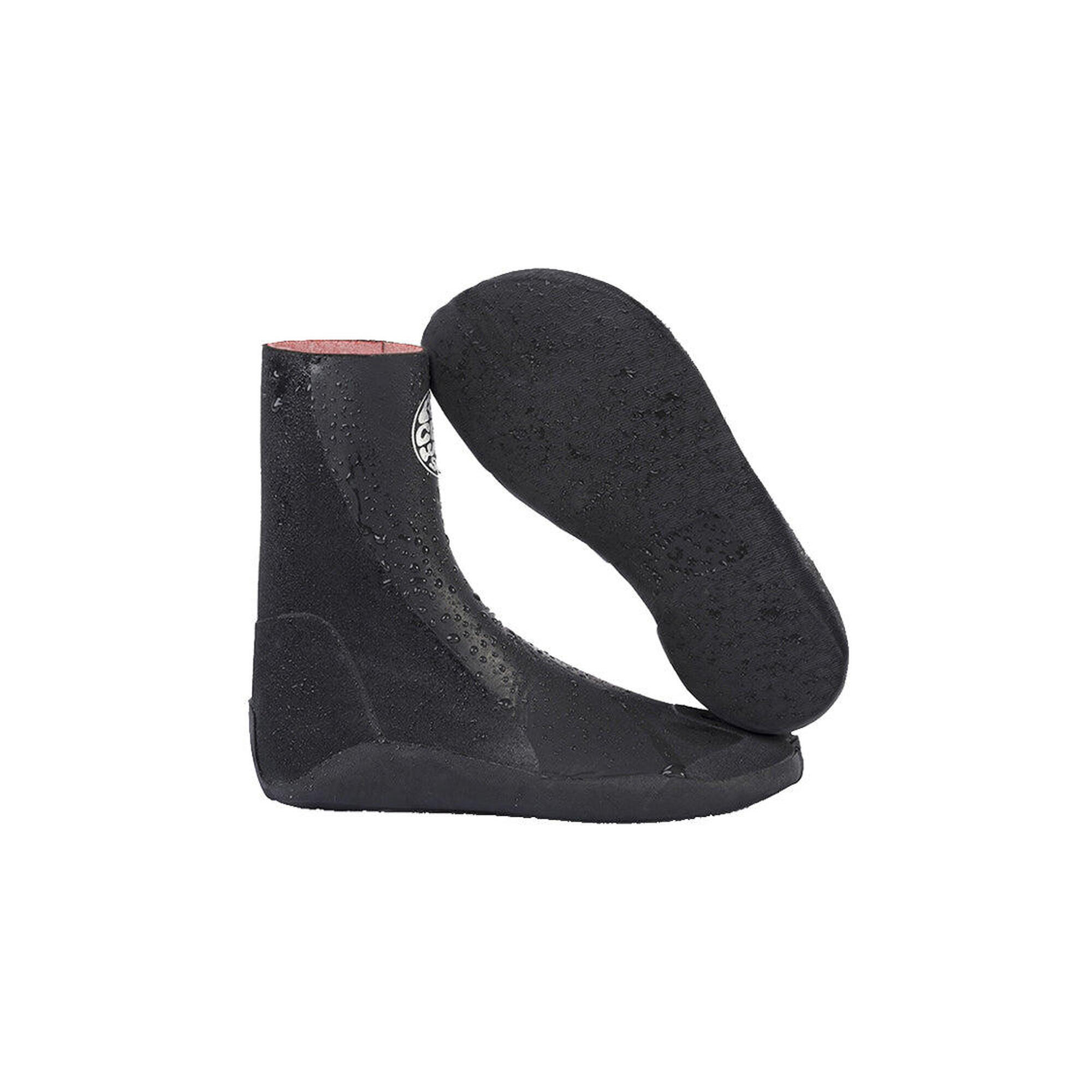 Rip Curl Dawn Patrol 5 Mm - Chaussons Néoprène Hiver Haut De Gamme Pour Sessions Froides