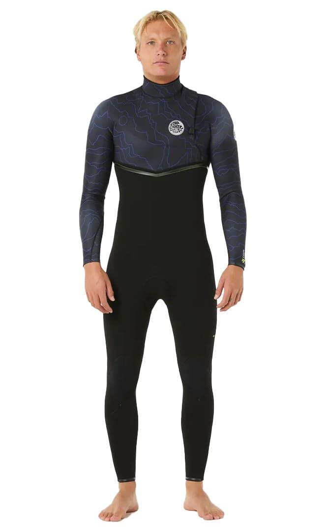 Pianka do pływania męska Rip Curl E-Bomb 4/3 mm Zip Free wild berry 7/7