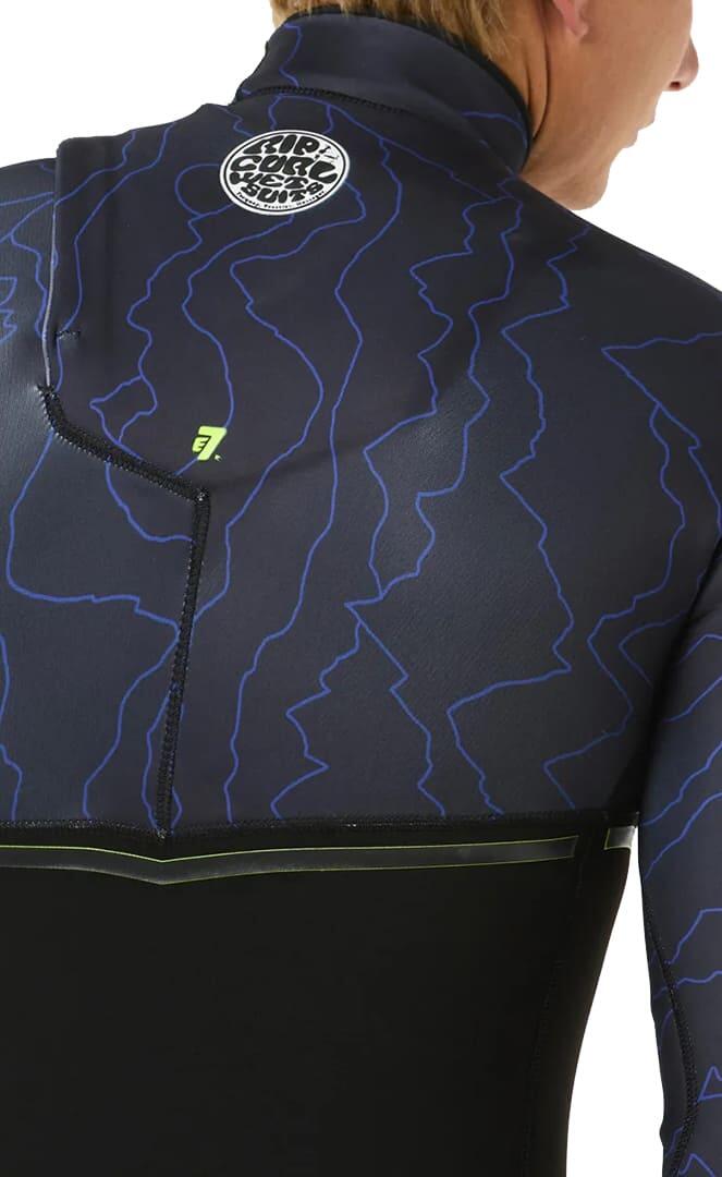 Pianka do pływania męska Rip Curl E-Bomb 4/3 mm Zip Free wild berry 4/7
