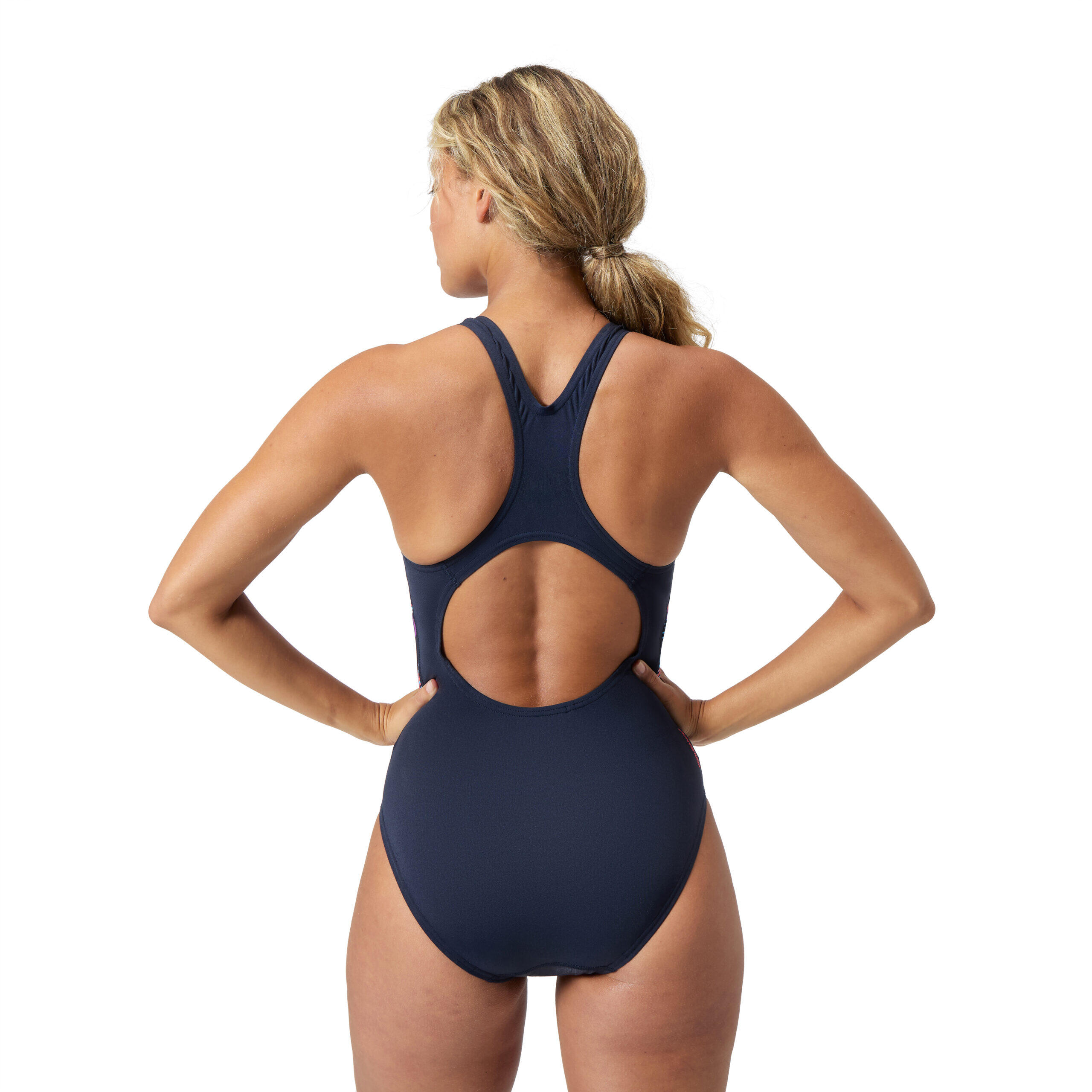 Speedo Badeanzug Digital Printed Medalist Zoom Boom Navy/Blau 2/6