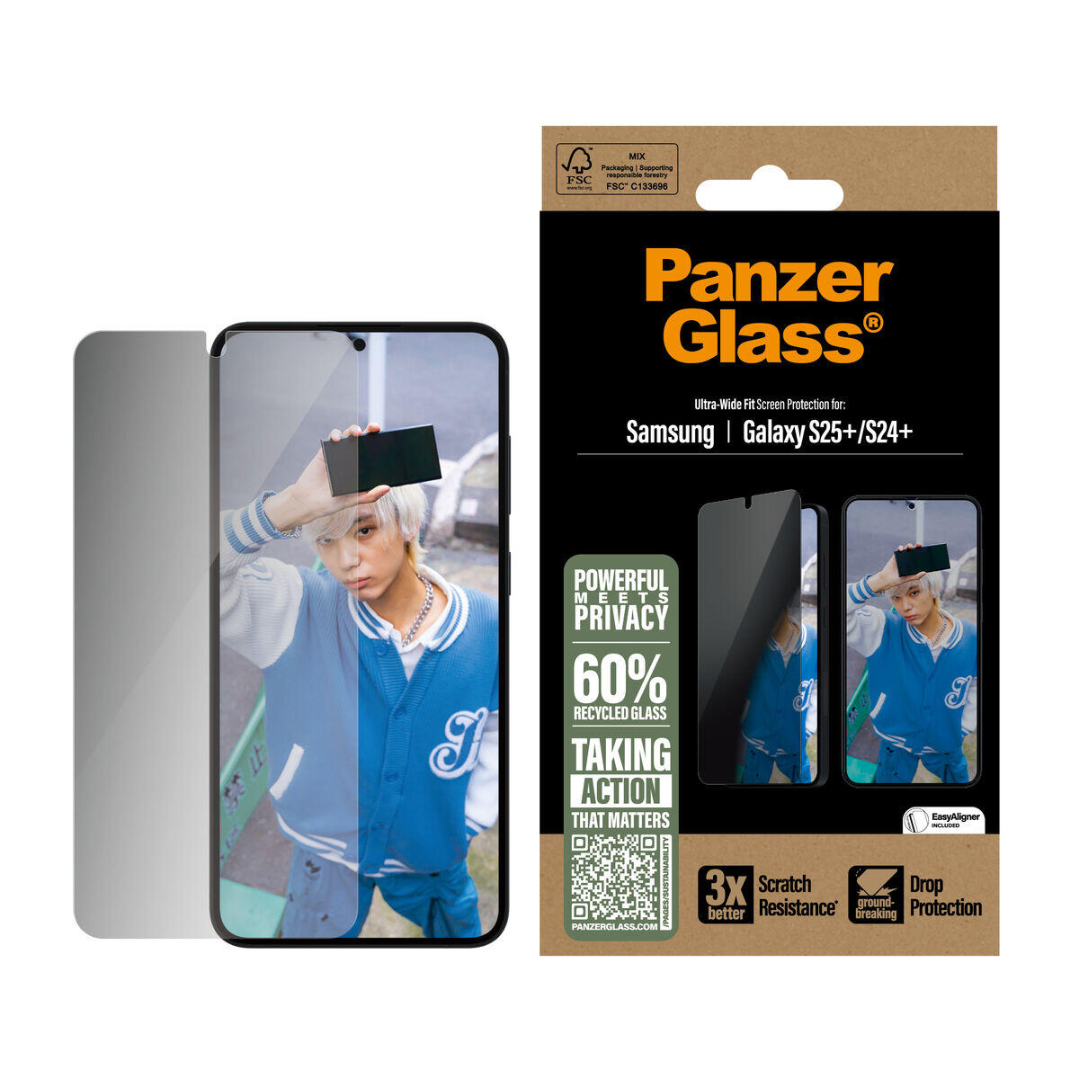 Protector de Pantalla PanzerGlass Samsung S25+-S24+ 2/2