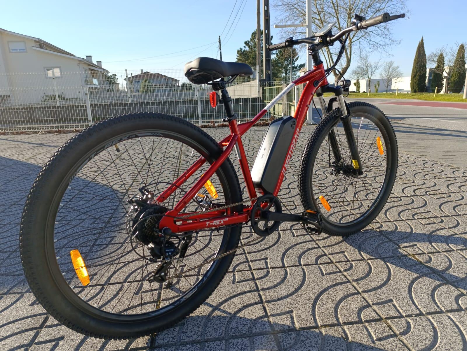 Bicicleta Elétrica Emotorad T-Rex Red - Vermelha - Lim. 25Km/h 3/7