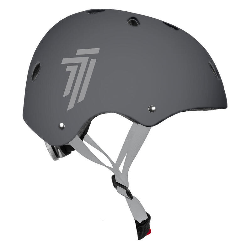 Casque vélo enfant Gris Casque enfant 52-56 cm Skate Step Vélo enfants