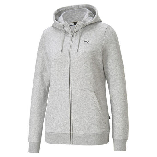 Zip-Hoodie mit kleinem Logo für Frauen Puma