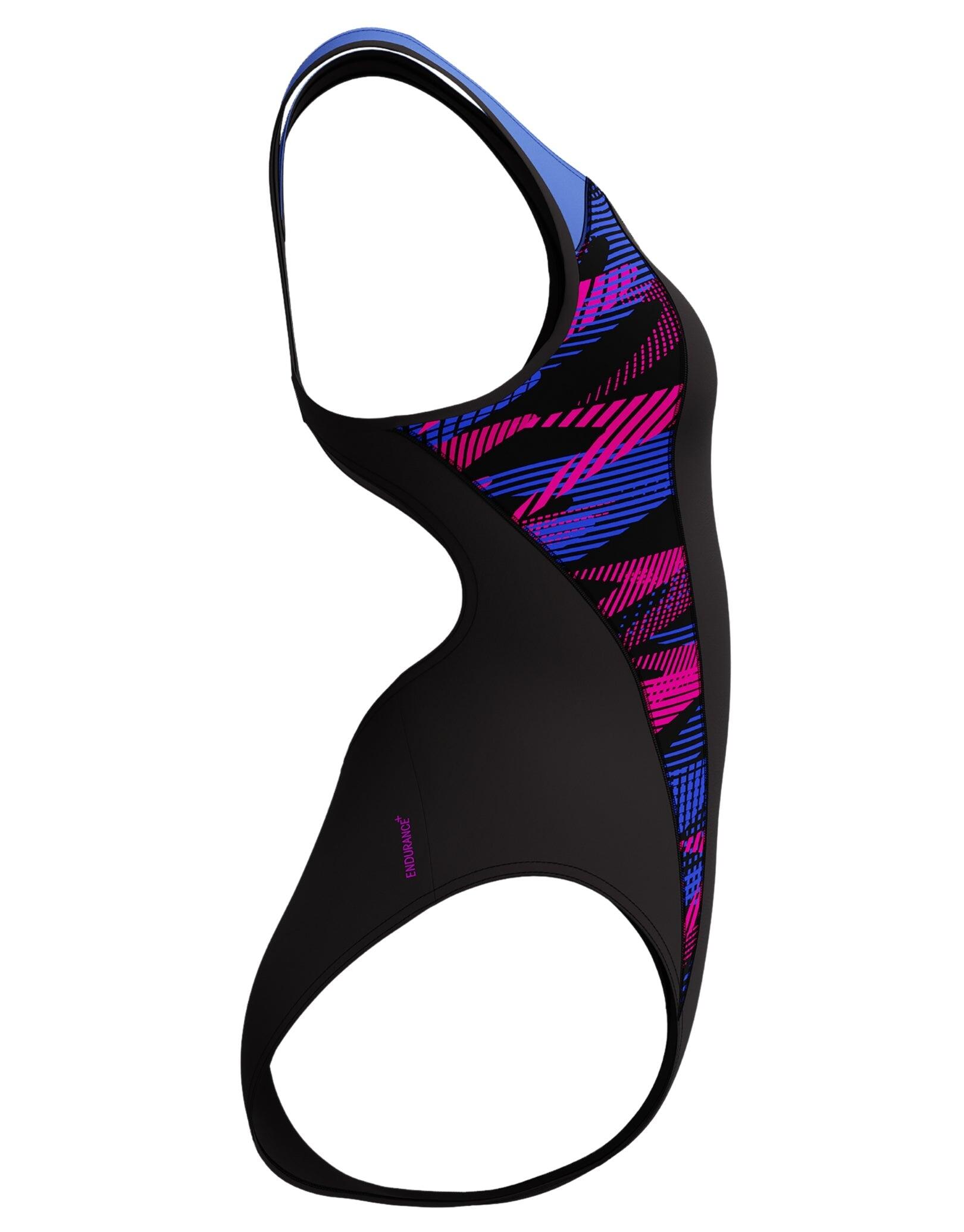 Maillot De Bain 1 Pièce Motif/style Lignes Contrastées PLACEMENT Femme 4/5