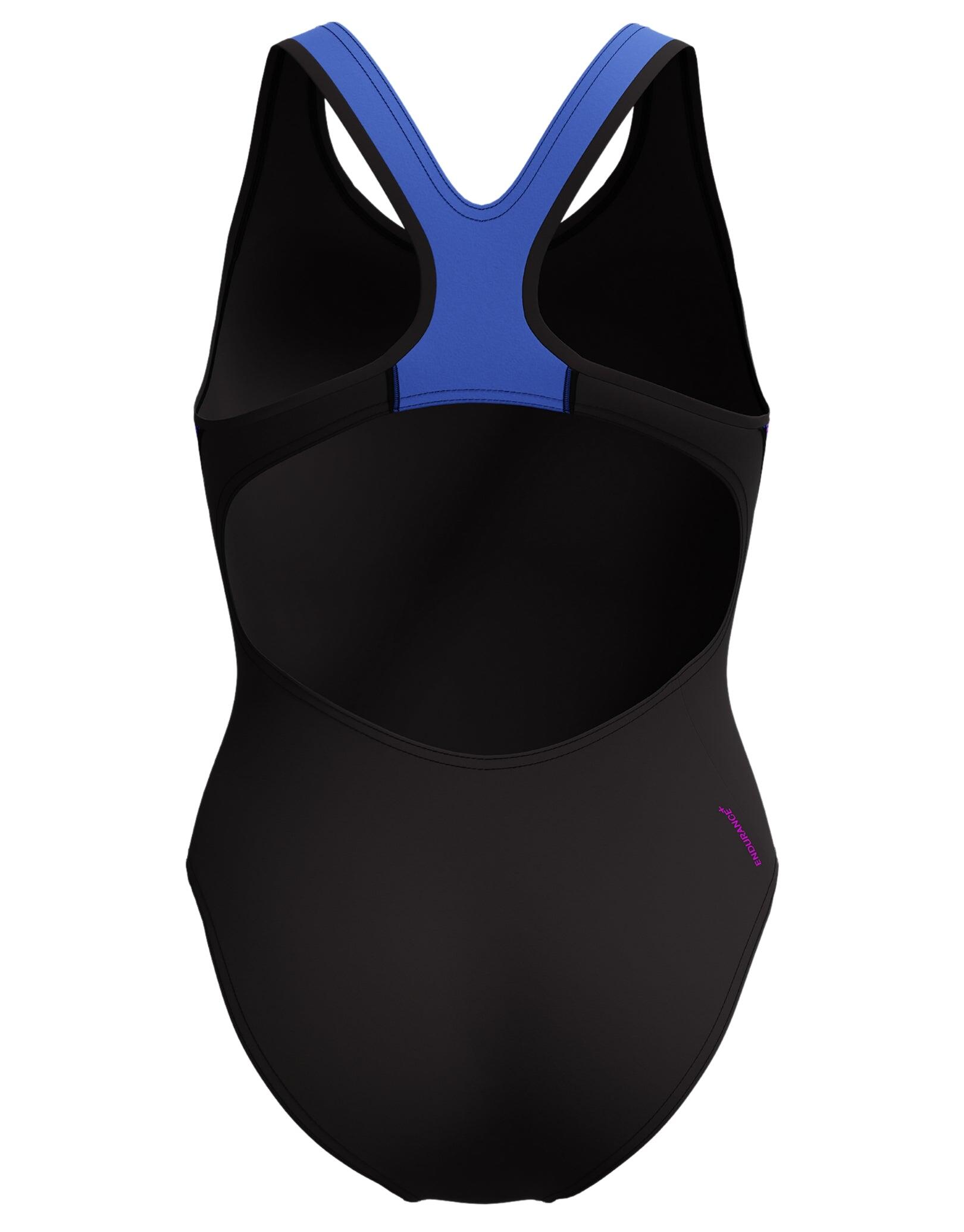Maillot De Bain 1 Pièce Motif/style Lignes Contrastées PLACEMENT Femme 2/5
