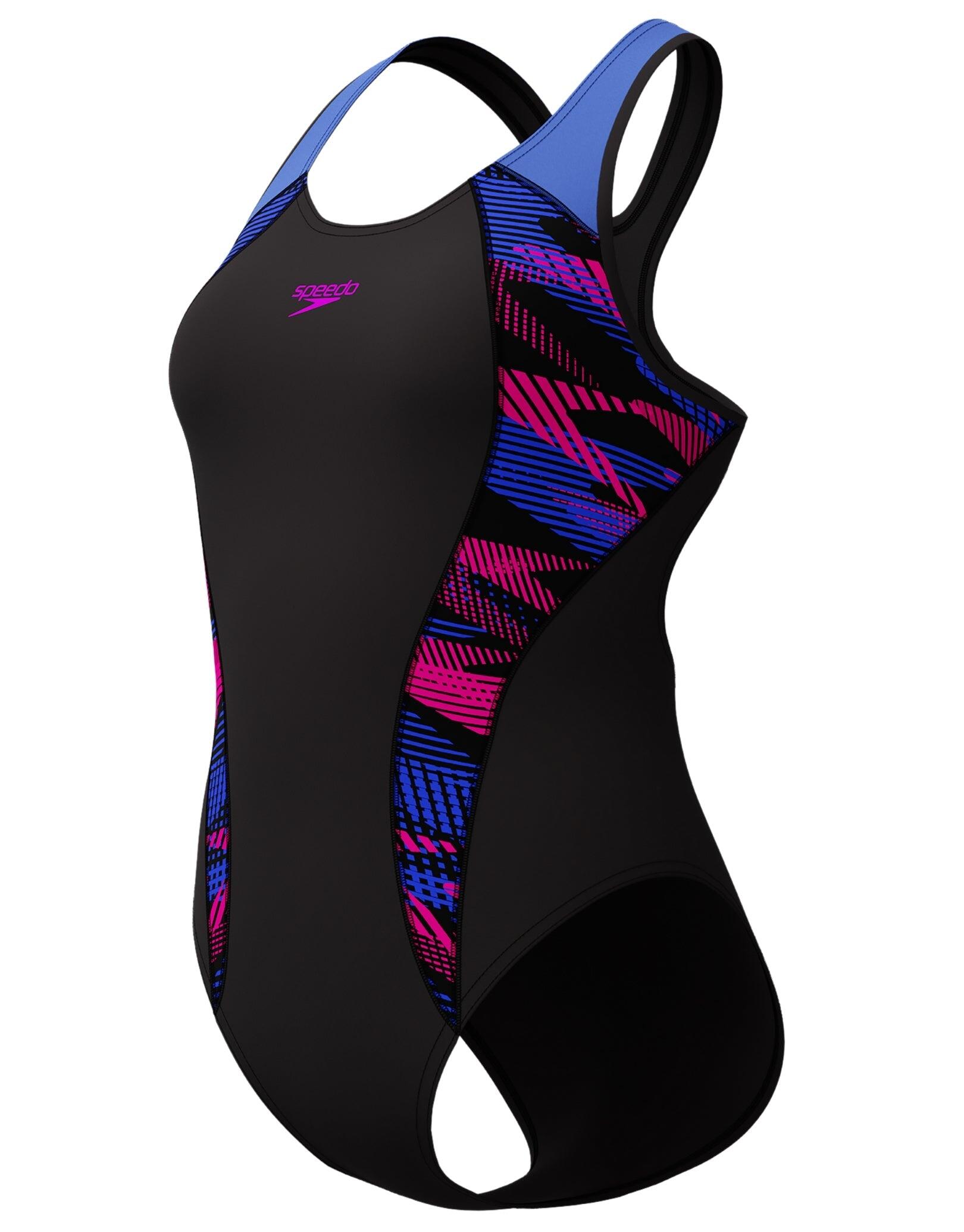 Maillot De Bain 1 Pièce Motif/style Lignes Contrastées PLACEMENT Femme 3/5