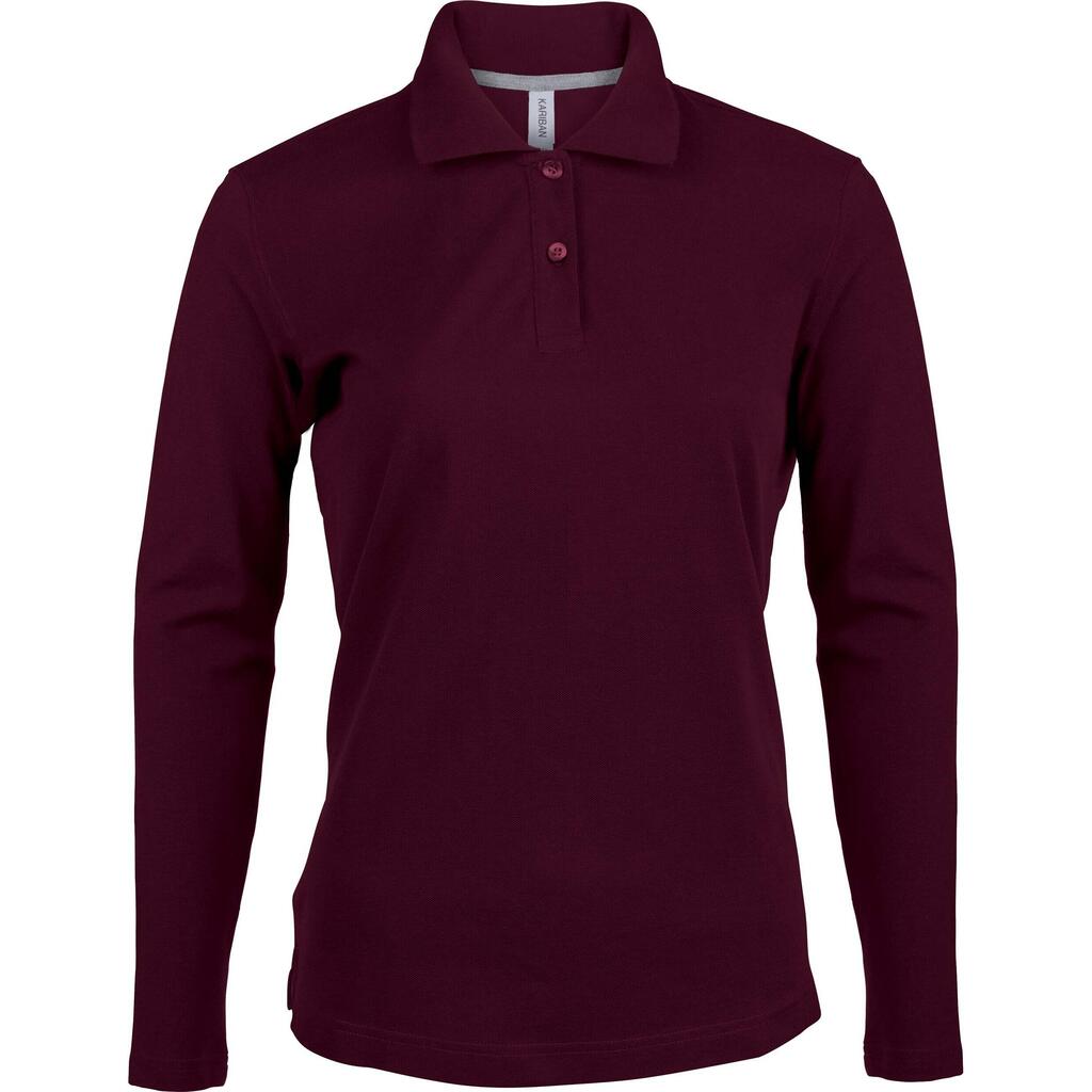 Women's long-sleeve polo Kariban