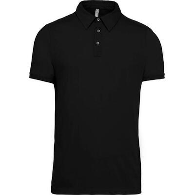 Poloshirt met korte mouwen kariban jersey