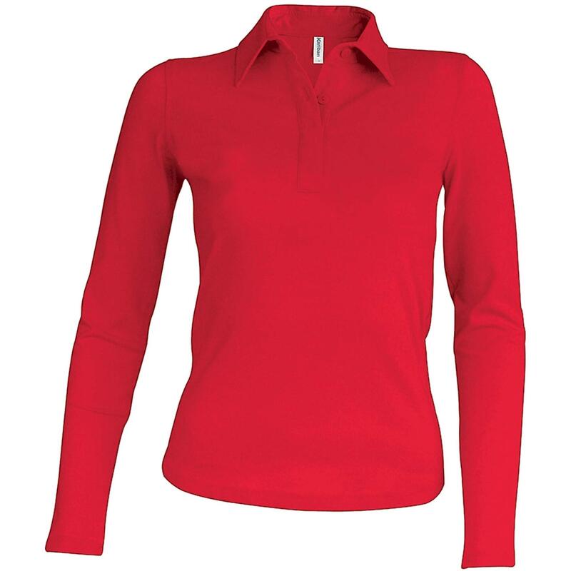 Polo femme manches longues Kariban