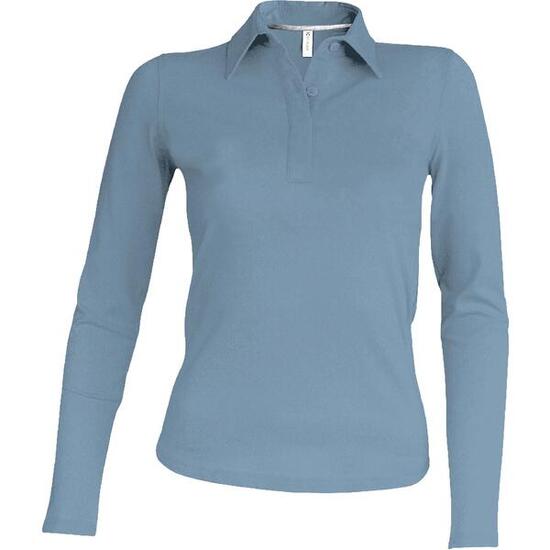 Polo femme manches longues Kariban