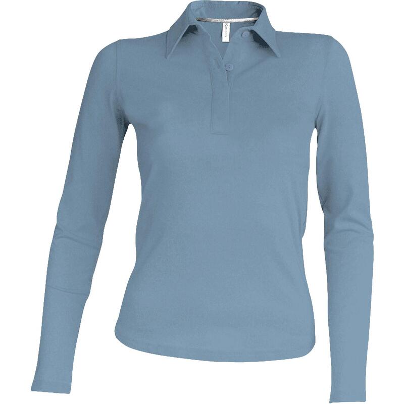 Polo femme manches longues Kariban