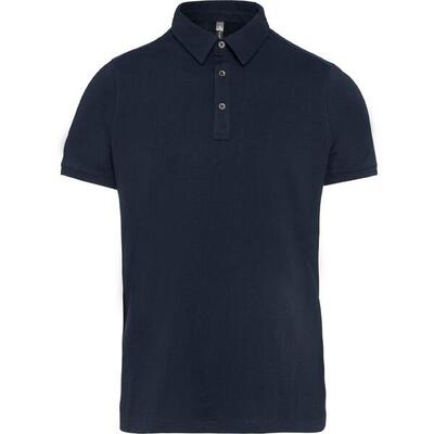 Poloshirt met korte mouwen kariban jersey