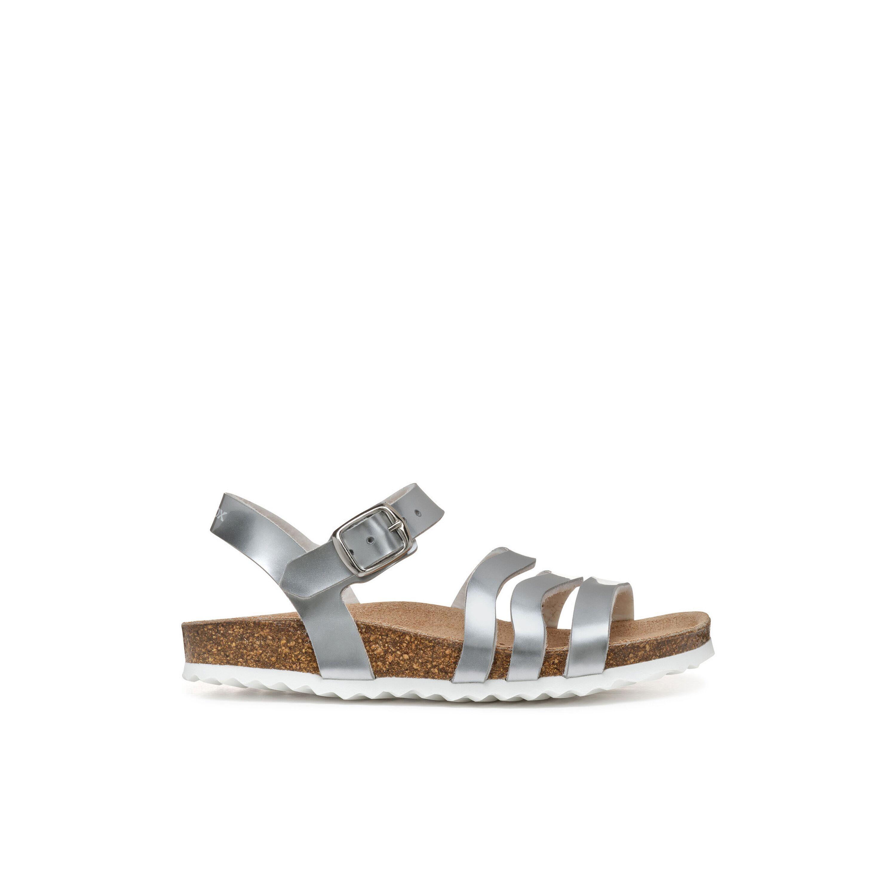 Geox - Sandales Fille Geox Adriel F - Sandales - Gris - 34 - Decathlon
