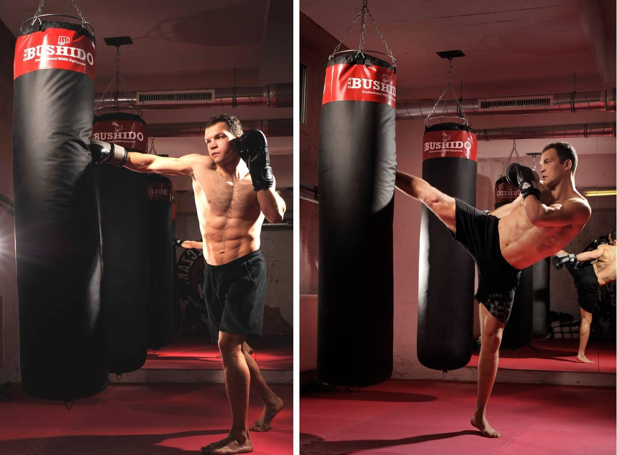 Worek treningowy pełny DBX Bushido 7/7
